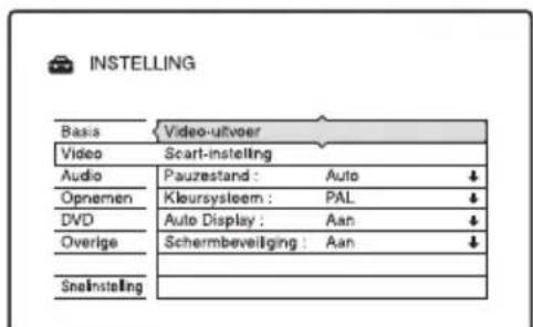 SONY DARX1 - Analoge programmaposities van PAY-TV/Canal Plus instellen - 4