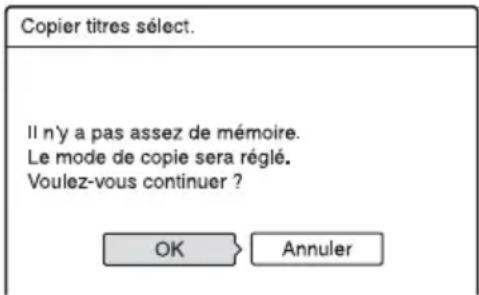 SONY DARX1 - Pour régler automatiquement le mode de copie - 1