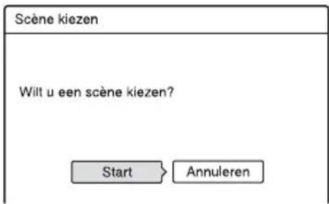 SONY DARX1 - Kies "DV MONTAGE" en druk op - 1