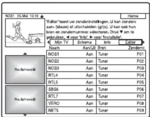 SONY DARX1 - Programmaposities controleren - 1