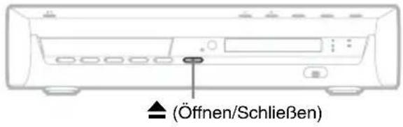 SONY DARX1 - Einlegen einer Disc - 2