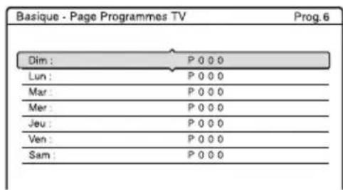 SONY DARX1 - programmes (Page Programmes TV) - 2