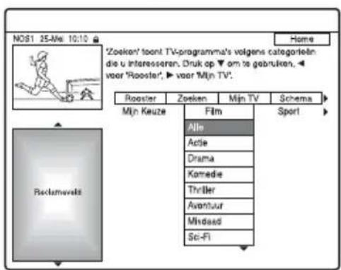 SONY DARX1 - Selecteer "Zoeken" op de menubalk en druk daarna op - 1