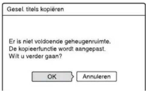 SONY DARX1 - De kopieerstand automatisch aanpassen - 1
