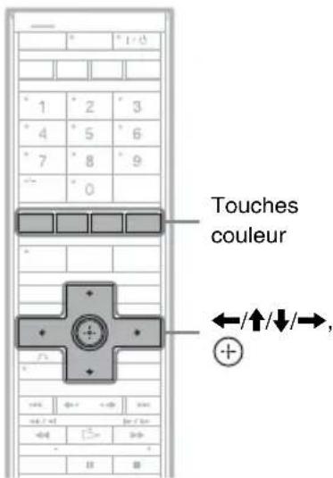 SONY DARX1 - Listage des informations de vos émissions favorites (Mon Profil) - 1