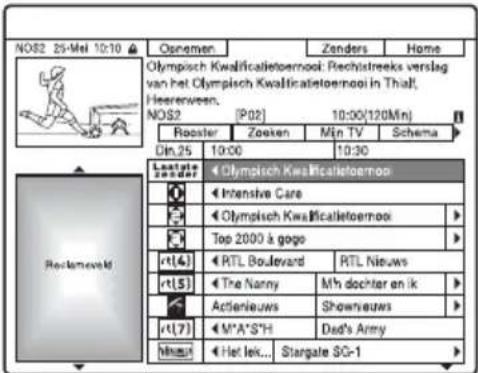 SONY DARX1 - Druk op TV GUIDE. - 1