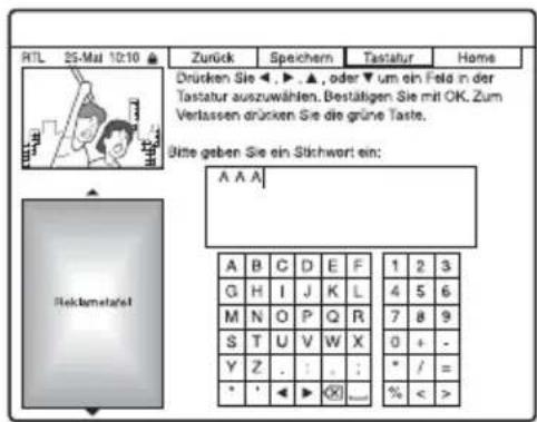 SONY DARX1 - So geben Sie ein neues Schlüsselwort ein - 1