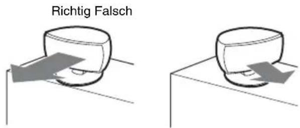 SONY DARX1 - Hinweise zur Positionierung der Frontlautsprecher - 1
