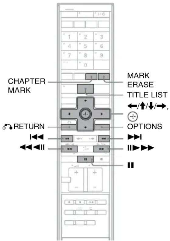 SONY DARX1 - Cancellazione e modifica di un titolo - 2