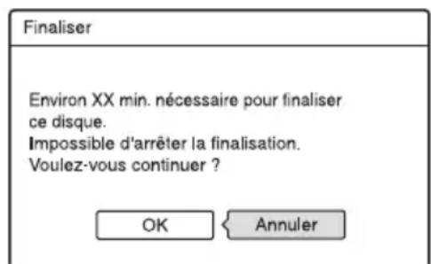 SONY DARX1 - Sélectionnez « Finaliser », puis appuyez sur ⊕. - 1