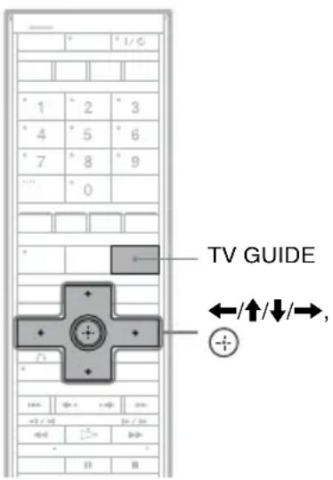 SONY DARX1 - Paramétrage du boîtier décodeur pour le système GUIDE Plus+® (disponible seulement dans les zones desservies par GUIDE Plus+) - 1