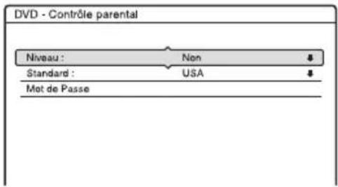 SONY DARX1 - Blocage Parental (DVD vidéo seulement) - 3
