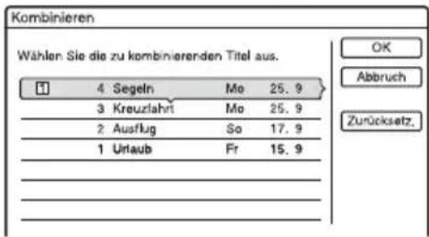 SONY DARX1 - Wählen Sie einen Titel aus, und drücken Sie ⊕. - 1