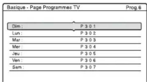 SONY DARX1 - programmes (Page Programmes TV) - 1