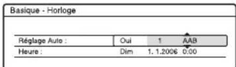 SONY DARX1 - Réglage Auto (Réglage automatique de l'horloge) - 2