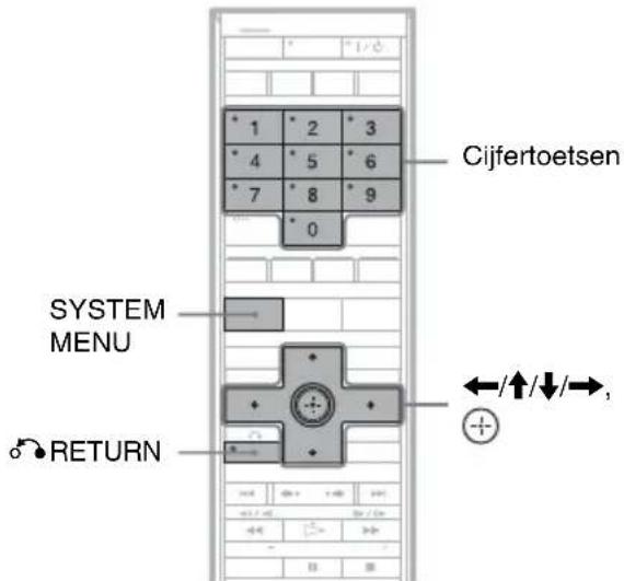 SONY DARX1 - Analoge programmaposities van PAY-TV/Canal Plus instellen - 1