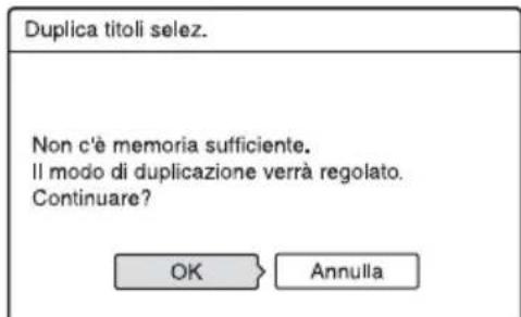SONY DARX1 - Per regolare automaticamente il modo di duplicazione - 1