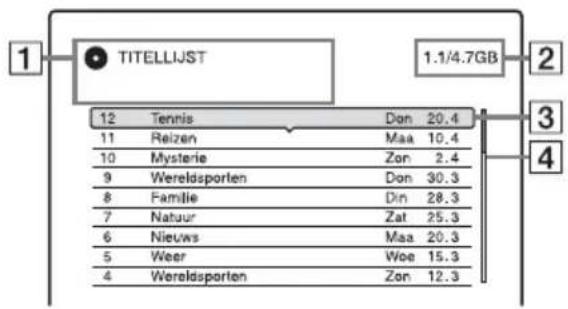 SONY DARX1 - Druk op TITLE LIST. - 2