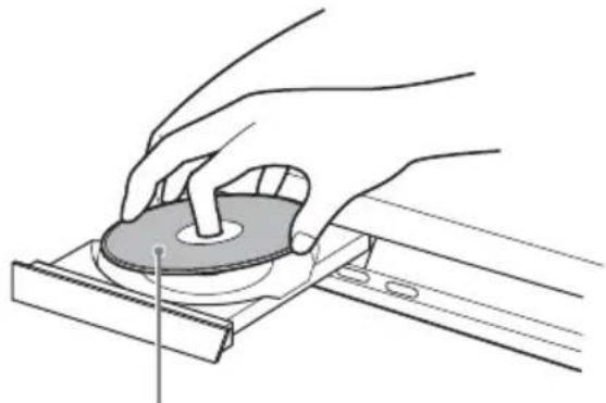 SONY DARX1 - Einlegen einer Disc - 4