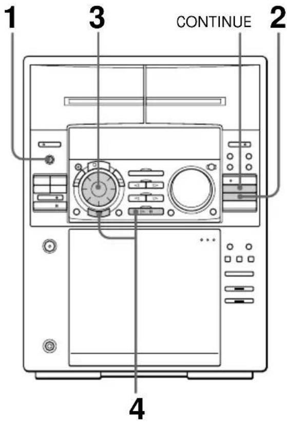 SONY MHCFR1 - Reproducción de canciones de discos compactos en orden arbitrario - 1