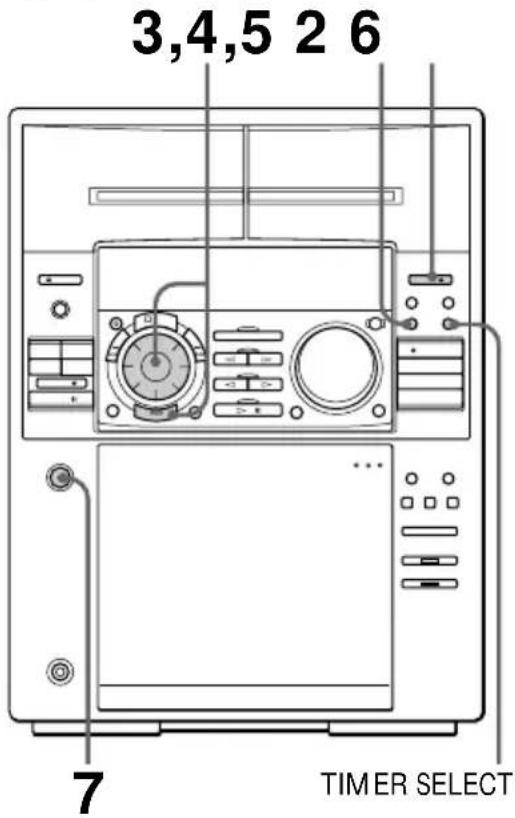 SONY MHCFR1 - Gravação temporizada de programas de rádio - 1