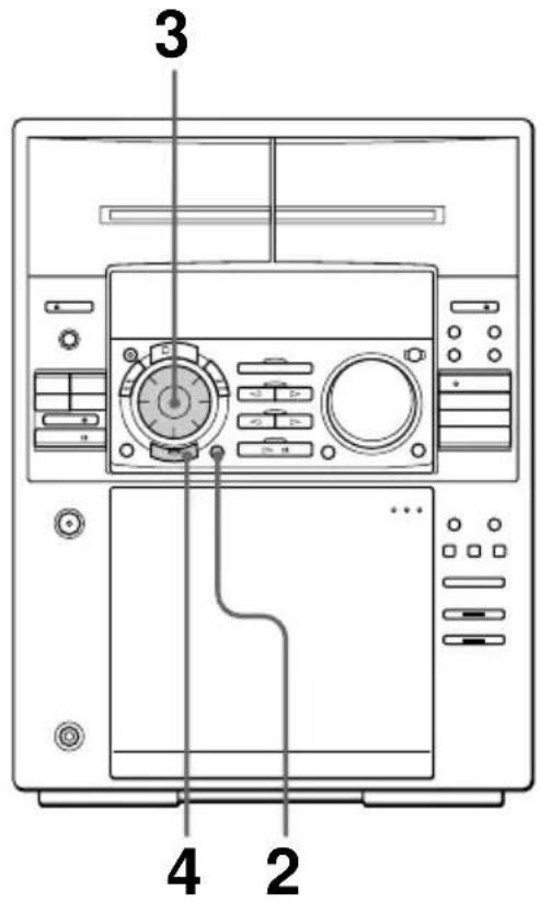 SONY MHCFR1 - Confección de un archivo de énfasis de sonido personal - 1