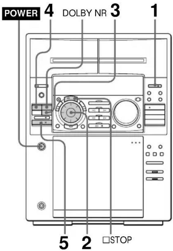 SONY MHCFR1 - Enregistrement d'un CD - 1