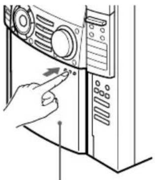 SONY MHCFR1 - Mise en place des CD - 2