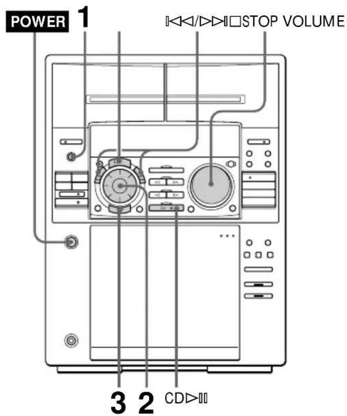 SONY MHCFR1 - — Lecture normale - 1