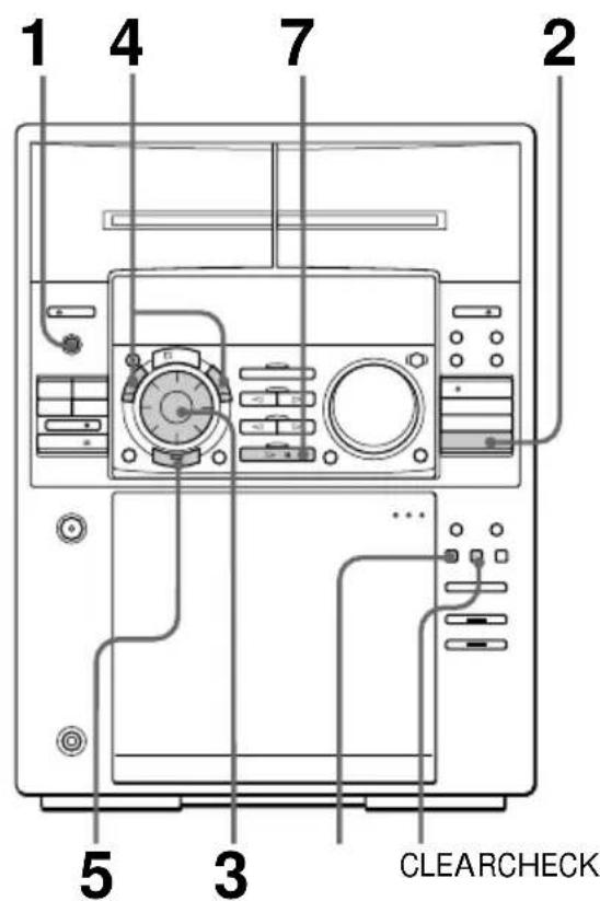 SONY MHCFR1 - — Reprodução programada - 1