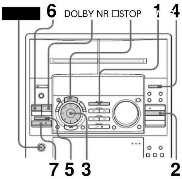 SONY MHCFR1 - Gravação de sinais de rádio - 1