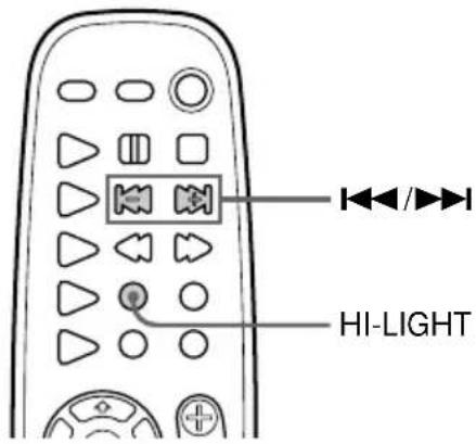 SONY MHCFR1 - Reprodução dos destaques do CD - 1