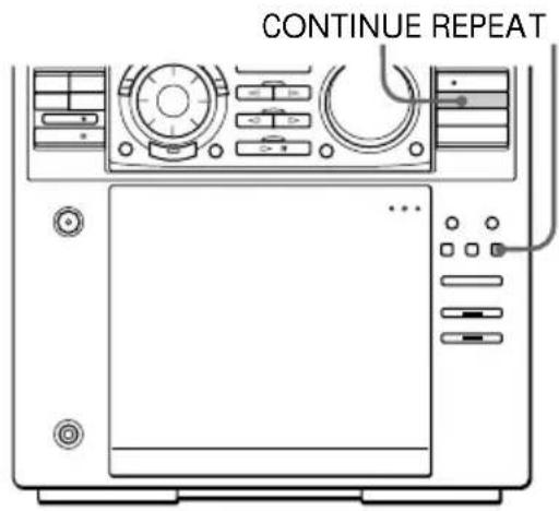 SONY MHCFR1 - Reprodução repetida das faixas do CD - 1