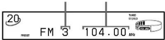 SONY MHCFR1 - — Accord d'une station préréglée - 5