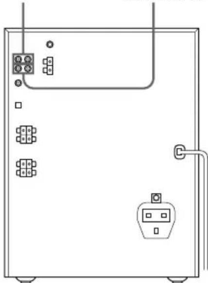 SONY MHCFR1 - Raccordement d'une platine MD pour l'enregistrement analogique - 1