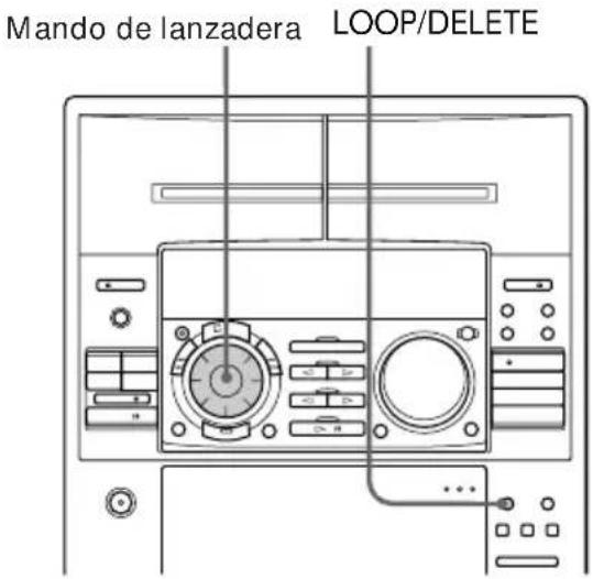 SONY MHCFR1 - Repetición de una parte de un disco compacto - 1