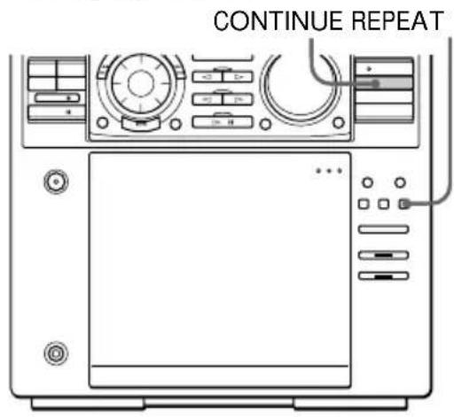 SONY MHCFR1 - Lecture répétée des plages de CD - 1