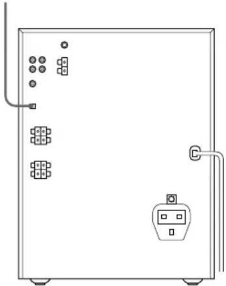 SONY MHCFR1 - Ligação de um deck de MDs para gravações digitais - 1