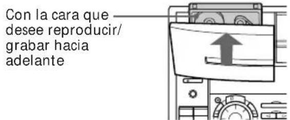 SONY MHCFR1 - Grabación de una cinta - 2