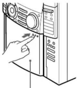 SONY MHCFR1 - Inserção de discos compactos - 2