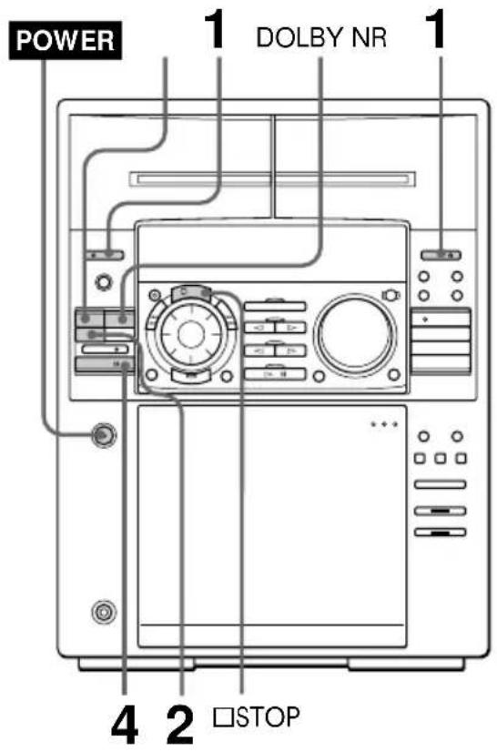 SONY MHCFR1 - — Duplicação a alta velocidade - 1