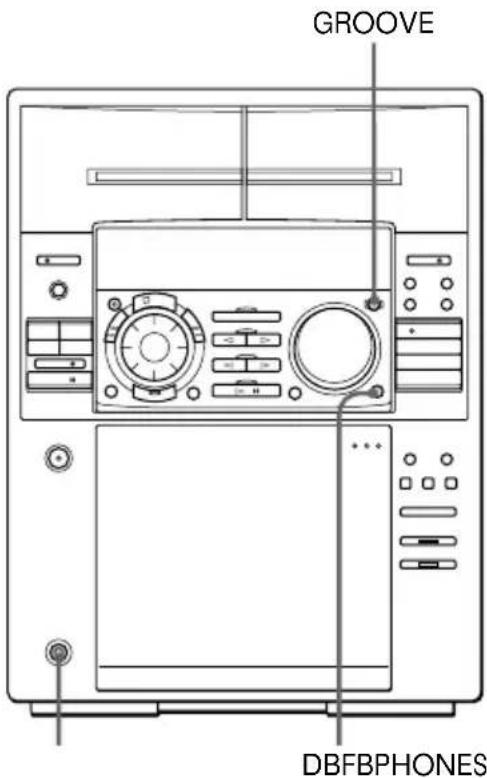 SONY MHCFR1 - Réglage du son - 1