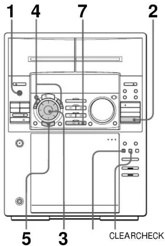 SONY MHCFR1 - — Lecture programmée - 1