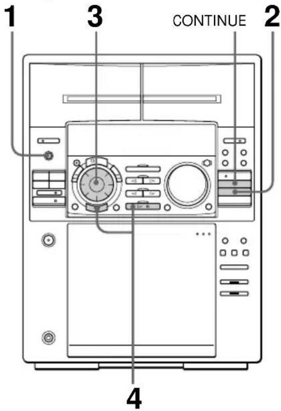 SONY MHCFR1 - Lecture aléatoire des plages de CD - 1