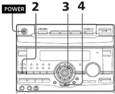 SONY MHCRX80 - Creation d'un fichier d'accentuation audio - 1