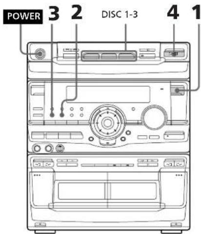SONY MHCRX80 - Lecture desplages de CD dans un ordre aléatoire - 1