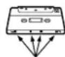 SONY MHCRX80 - Protection permanente d'une cassette - 5