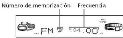 SONY MHCRX70 - Escucha de la radio Escucha de la radio (continuación) - 1