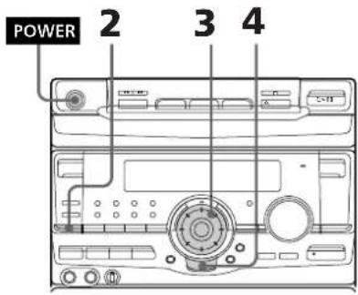 SONY MHCRX70 - Création d'un fichier d'accentuation audio - 1