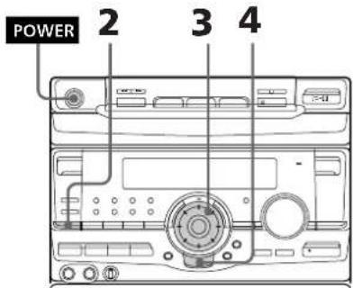 SONY MHCRX70 - Confeccionceun archivo de enfasis desonido personal - 1